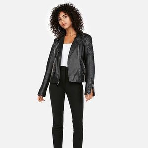 Express leather jacket